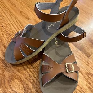 Saltwater Sun-San Boardwalk Sandal by Hoy!